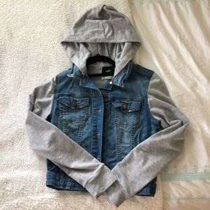 BDG HOODED DENIM JACKET